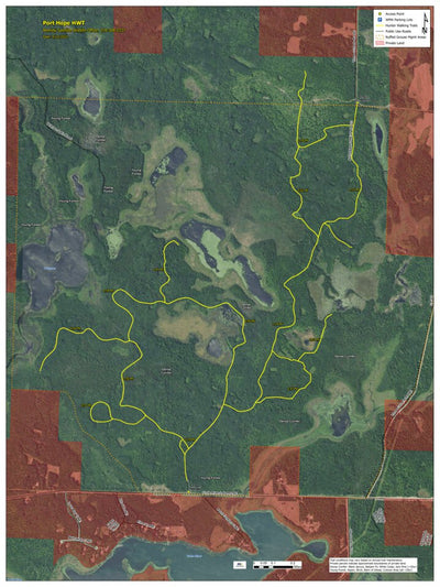 Minnesota Department of Natural Resources Port Hope HWT 2022 digital map