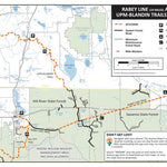 Minnesota Department of Natural Resources Rabey Line and UPM Blandin OHV Trails, MNDNR digital map
