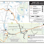 Rabey Line and UPM Blandin OHV Trails, MNDNR Preview 1
