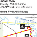 Rabey Line and UPM Blandin OHV Trails, MNDNR Preview 3