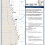 Minnesota Department of Natural Resources Red River State Water Trail - Map 6 Drayton to Canadian Border, MNDNR digital map