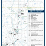 Minnesota Department of Natural Resources Rum River State Water Trail - Map 3 Isanti to the Mississippi River, MNDNR digital map