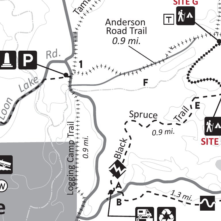 Savanna Portage State Park Winter - Minnesota Department Of Natural Resources Savanna Portage State Park Winter Map 1707220 Preview 2 