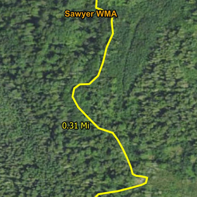 Minnesota Department of Natural Resources Sawyer WMA HWT 2022 digital map