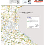 SE Minnesota Snowmobile Trail Quadrant Map Preview 1
