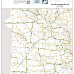 SW Minnesota Snowmobile Trail Quadrant Map Preview 1