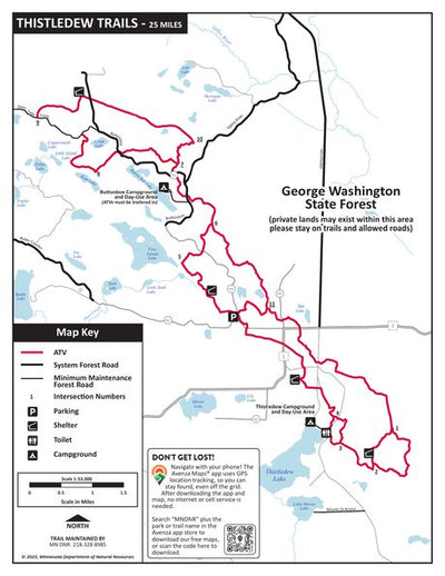 Thistledew ATV Trails, MNDNR Preview 1
