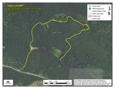 Minnesota Department of Natural Resources Tutta-va HWT 2022 digital map