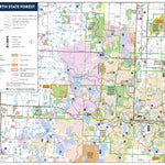 Minnesota Department of Natural Resources White Earth State Forest digital map