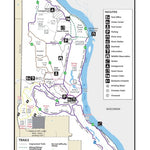 Minnesota Department of Natural Resources Wild River State Park Winter Trail Detail digital map
