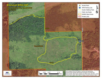 Minnesota Department of Natural Resources Wrenshall WMA HWT 2022 digital map