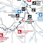 Minnesota Department of Natural Resources Zumbro River State Water Trail 1 - Western (includes branches and forks) MNDNR digital map