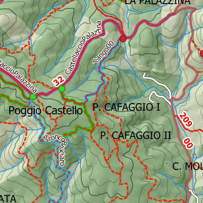 MNMaps Monti Livornesi Escursioni & MTB digital map