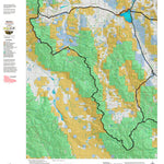 Montana HuntData LLC Montana Antelope Hunting District 300 Land Ownerhip Map digital map
