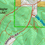 Montana HuntData LLC Montana Antelope Hunting District 301 Land Ownerhip Map digital map