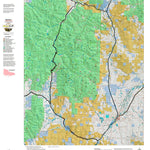 Montana HuntData LLC Montana Antelope Hunting District 310 Land Ownerhip Map digital map