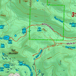 Montana HuntData LLC Montana Antelope Hunting District 310 Land Ownerhip Map digital map