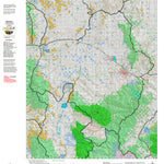 Montana HuntData LLC Montana Antelope Hunting District 311 Land Ownerhip Map digital map