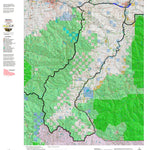 Montana HuntData LLC Montana Antelope Hunting District 313 Land Ownerhip Map digital map