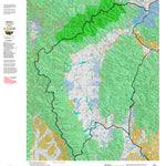 Montana HuntData LLC Montana Antelope Hunting District 318 Land Ownerhip Map digital map