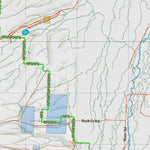 Montana HuntData LLC Montana Antelope Hunting District 318 Land Ownerhip Map digital map