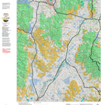 Montana HuntData LLC Montana Antelope Hunting District 341 Land Ownerhip Map digital map