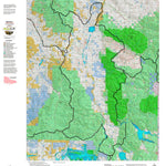 Montana HuntData LLC Montana Antelope Hunting District 360 Land Ownerhip Map digital map