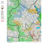 Montana HuntData LLC Montana Antelope Hunting District 381 Land Ownerhip Map digital map