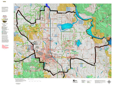 Montana HuntData LLC Montana Antelope Hunting District 388 Land Ownerhip Map digital map