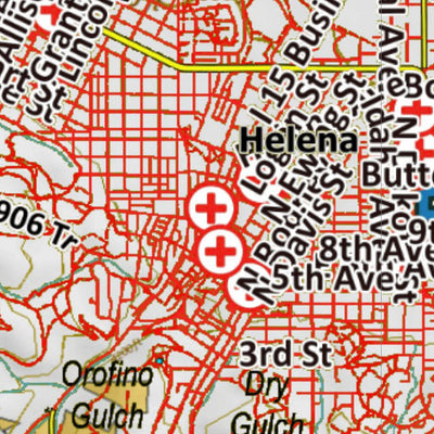 Montana HuntData LLC Montana Antelope Hunting District 388 Land Ownerhip Map digital map