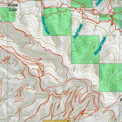 Montana HuntData LLC Montana Antelope Hunting District 413 Land Ownerhip Map digital map