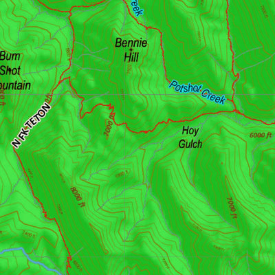 Montana HuntData LLC Montana Antelope Hunting District 441 Land Ownerhip Map digital map