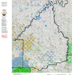 Montana HuntData LLC Montana Antelope Hunting District 450 Land Ownerhip Map digital map