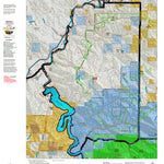 Montana HuntData LLC Montana Antelope Hunting District 455 Land Ownerhip Map digital map