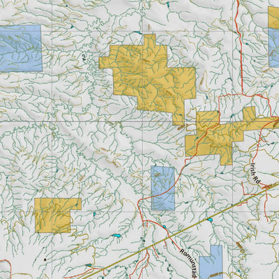 Montana HuntData LLC Montana Antelope Hunting District 480 Land Ownerhip Map digital map