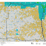 Montana HuntData LLC Montana Antelope Hunting District 481 Land Ownerhip Map digital map
