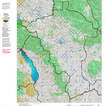 Montana HuntData LLC Montana Antelope Hunting District 490 Land Ownerhip Map digital map