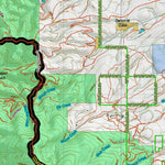 Montana HuntData LLC Montana Antelope Hunting District 490 Land Ownerhip Map digital map