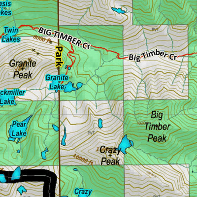 Montana HuntData LLC Montana Antelope Hunting District 510 Land Ownerhip Map digital map