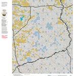 Montana HuntData LLC Montana Antelope Hunting District 530 Land Ownerhip Map digital map