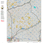 Montana HuntData LLC Montana Antelope Hunting District 540 Land Ownerhip Map digital map