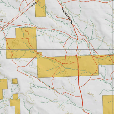 Montana HuntData LLC Montana Antelope Hunting District 540 Land Ownerhip Map digital map