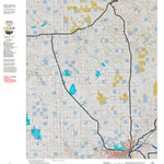 Montana HuntData LLC Montana Antelope Hunting District 550 Land Ownerhip Map digital map