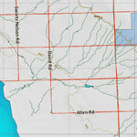 Montana HuntData LLC Montana Antelope Hunting District 550 Land Ownerhip Map digital map