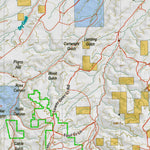 Montana HuntData LLC Montana Antelope Hunting District 570 Land Ownerhip Map digital map