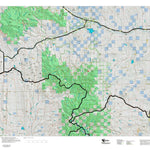 Montana HuntData LLC Montana Antelope Hunting District 590 Land Ownerhip Map digital map