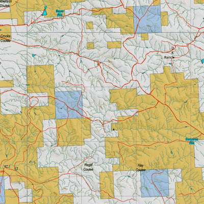 Montana HuntData LLC Montana Antelope Hunting District 620 Land Ownerhip Map digital map