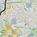 Montana HuntData LLC Montana Antelope Hunting District 702 Land Ownerhip Map digital map