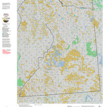 Montana HuntData LLC Montana Antelope Hunting District 705 Land Ownerhip Map digital map