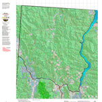 Montana HuntData LLC Montana Bighorn Sheep Hunting District 100 Land Ownerhip Map digital map